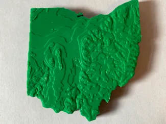 Ohio Topographical Map