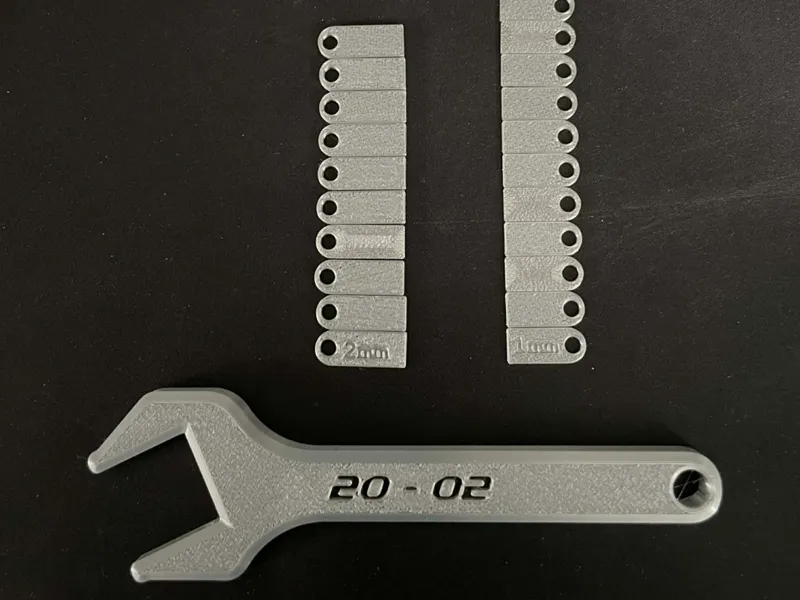 Clé multi tailles (20→2 mm) – Système à lamelles