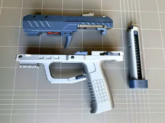 3D打印M-17S飞盘发射器
