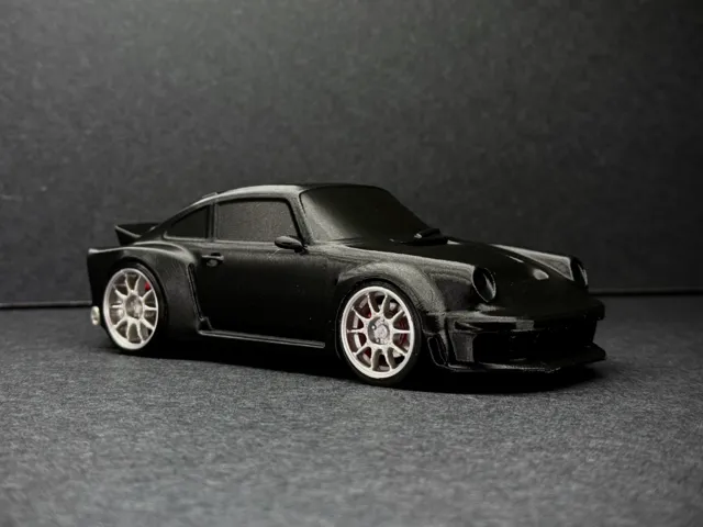 Singer Porsche 911 DLS Turbo - 1/24 Scale Model!