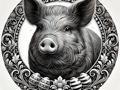 Pig_Easter_HueForge