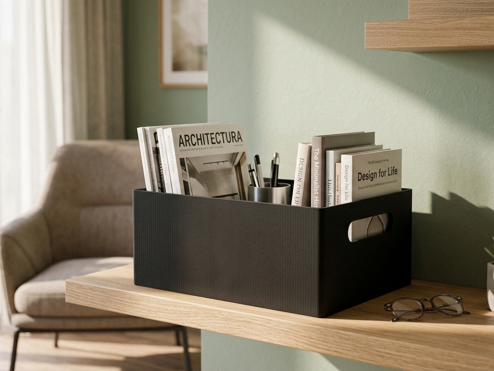 Modern Storage Bin / Storage Crate 