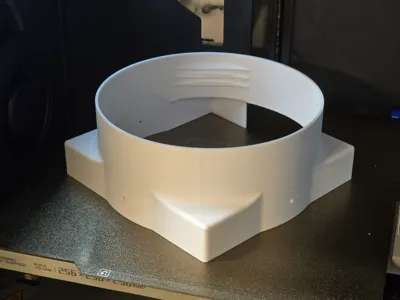 150mm vent to hose adapter
