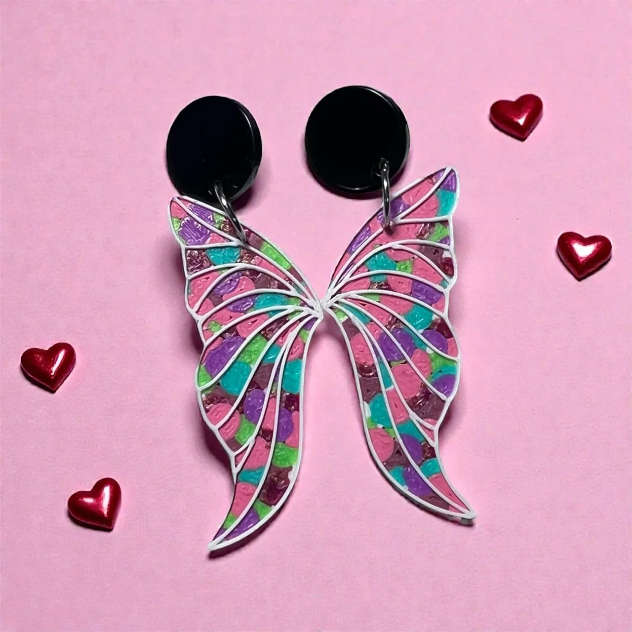 Pendientes mariposa view 2