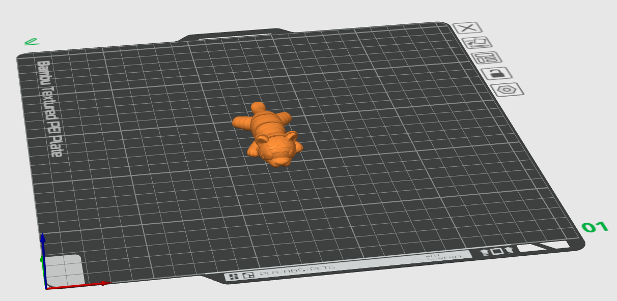 Miniatura 2 do modelo 3D Flexible Cute Tiger