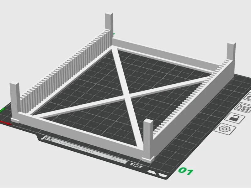 DIMM / RAM Halter Stack für den A1 MINI 