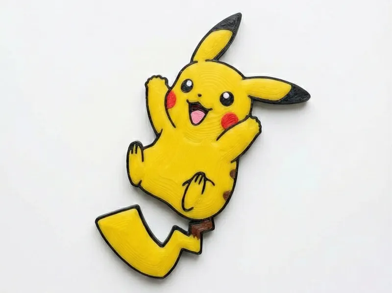 Pikachu keychain (4 colors)