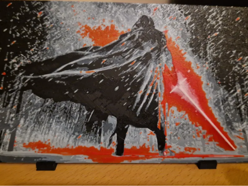 Star Wars Kylo Ren Hueforge - 3 Farben
