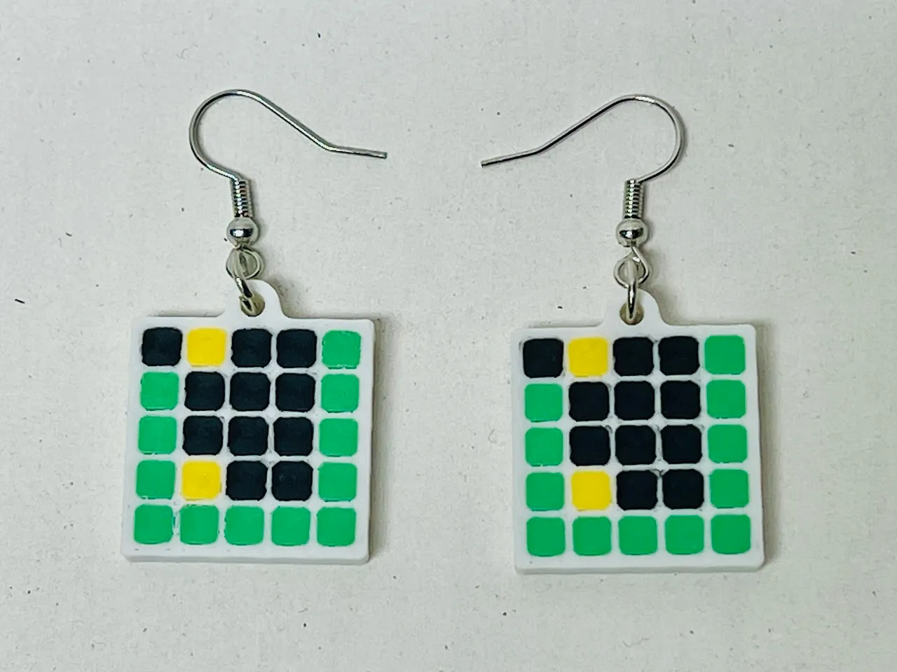 Wordle - Word Game Earrings (small) view 3