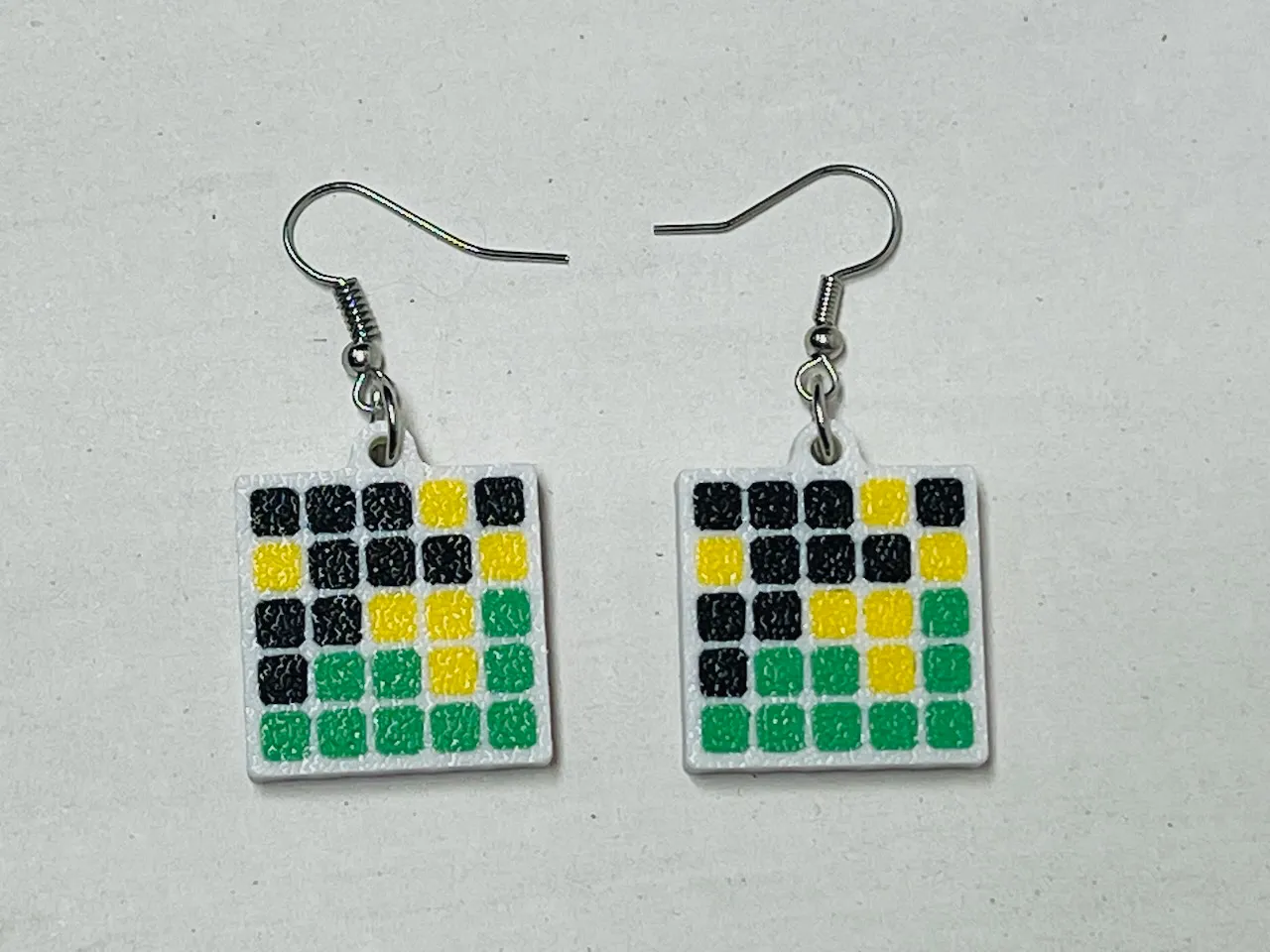 Wordle - Word Game Earrings (small) view 2