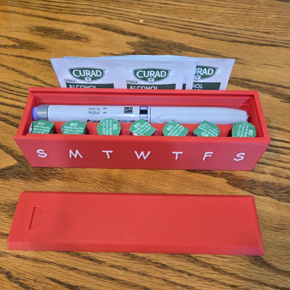 insulin pen box - Free 3D Print Model - MakerWorld