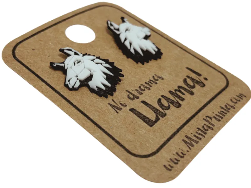 No drama Llama! earrings