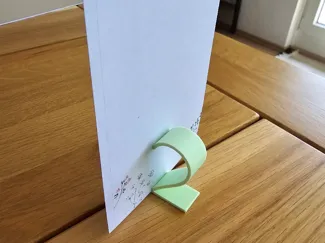 Single Menu card holder