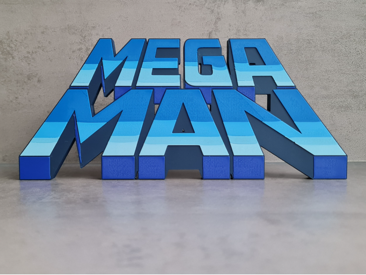 Mega Man Logo / Sign