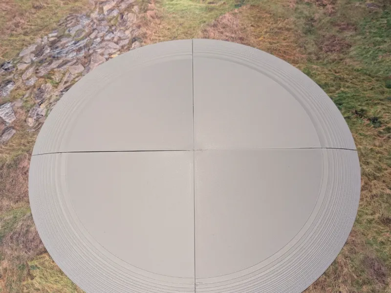 6" Radius Wargames Scoring Zone