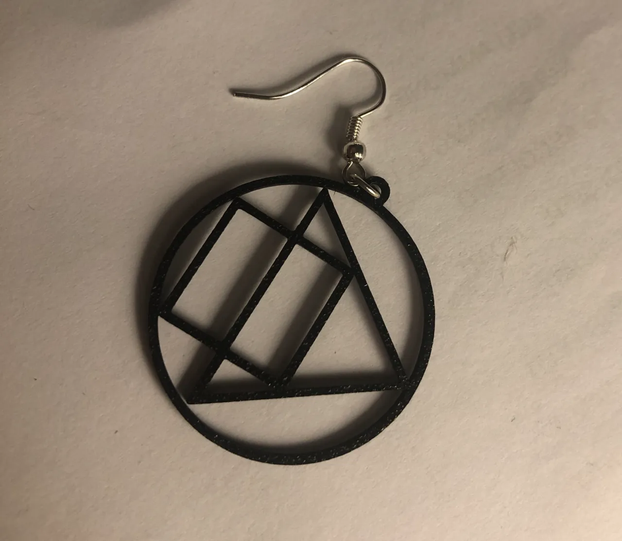 Bauhaus earring view 4