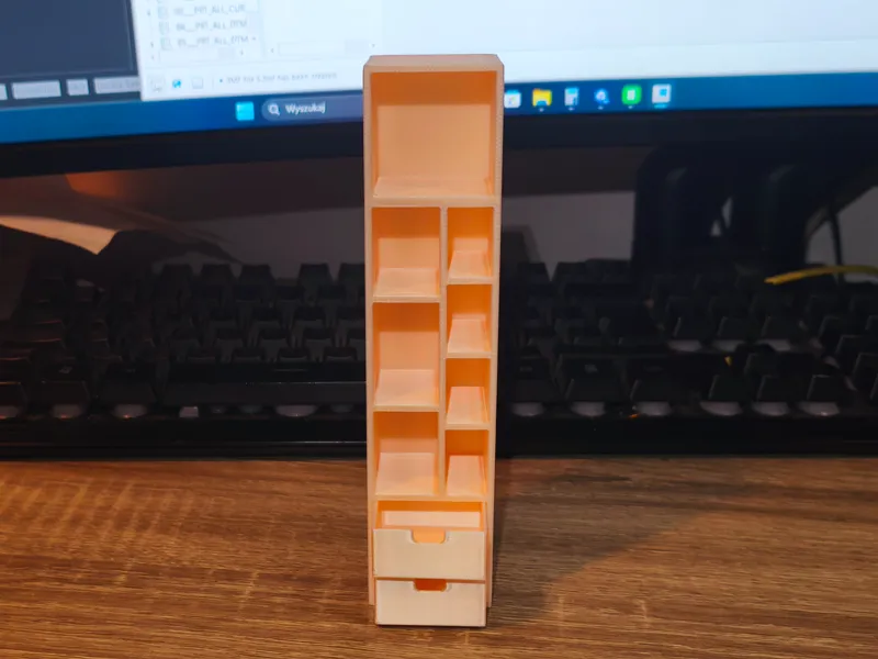 Miniature dollhouse bookshelf