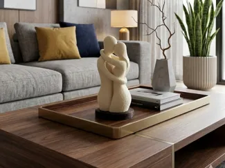 Minimalist Couple Sculpture