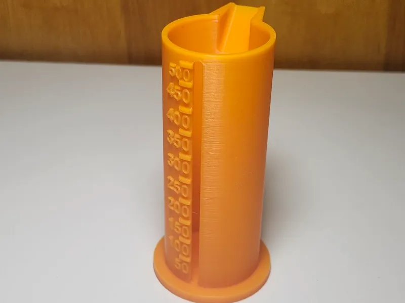 6mm Airsoft BB Measuring Cup-No Supports, Only 36g