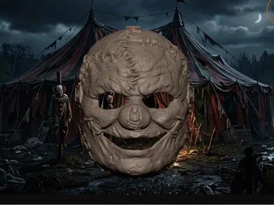 Stitches the Clown Mask