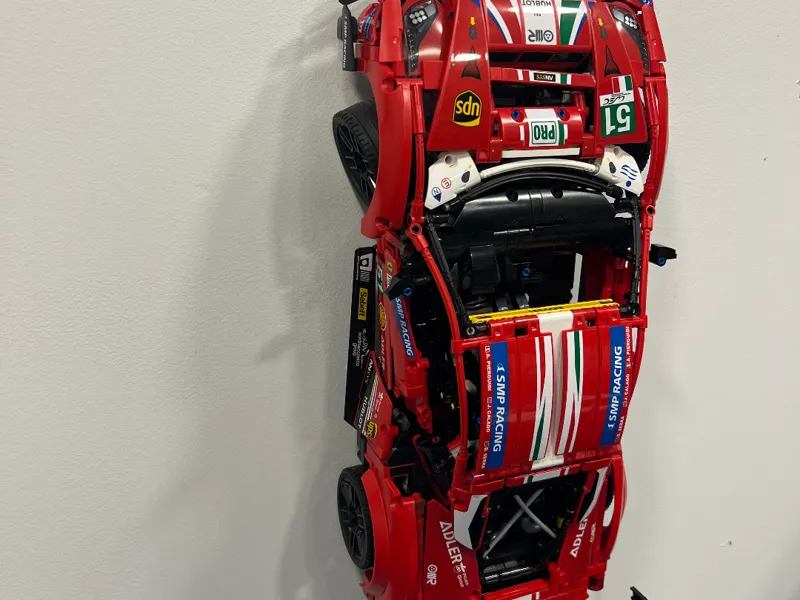 support mural pour legoo ferrari 488