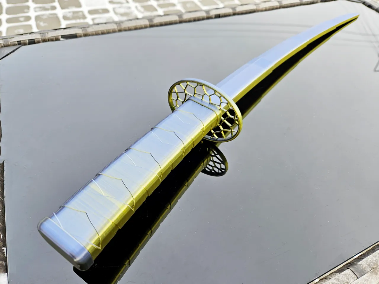 Heroic Katana (Print-in-Place) view 3