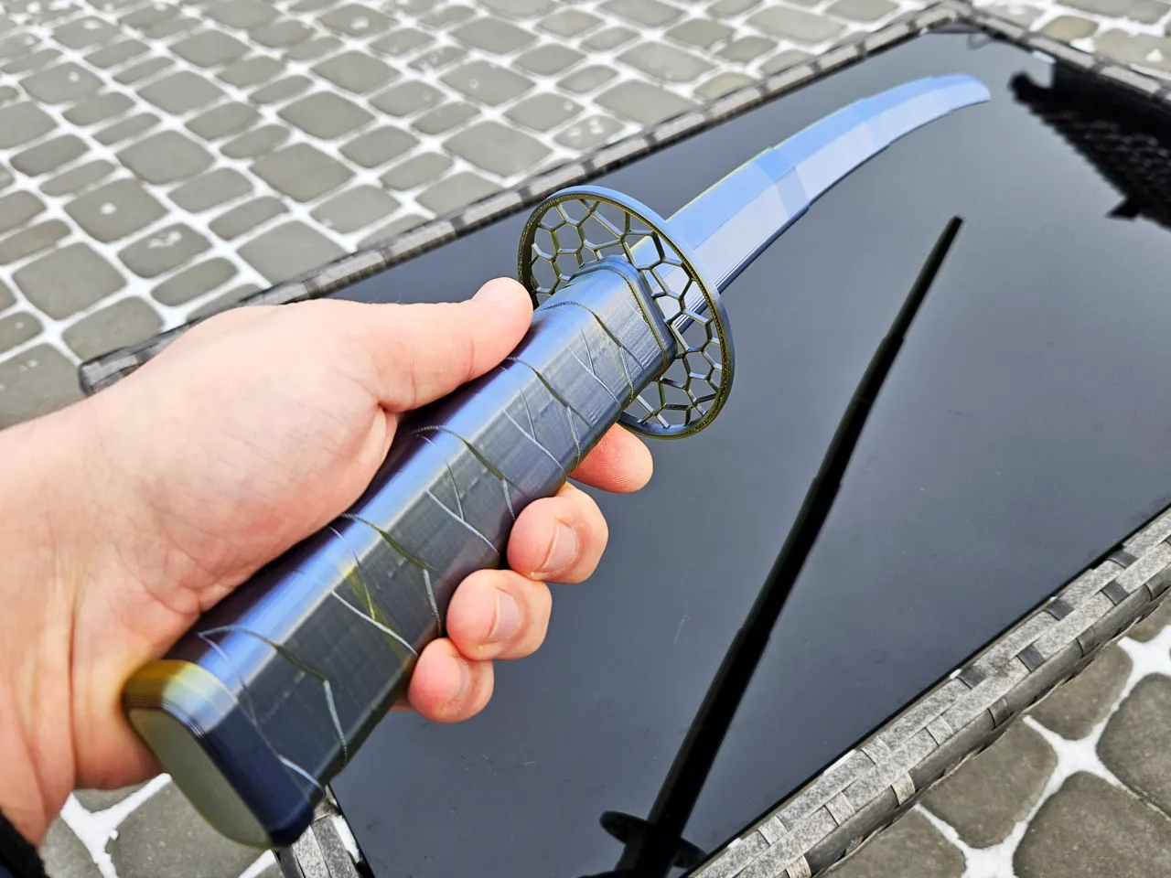 Heroic Katana (Print-in-Place) view 2