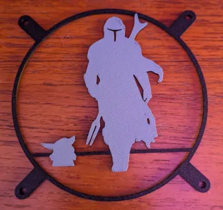 Mandalorian PC 120mm Fan Cover/Grill