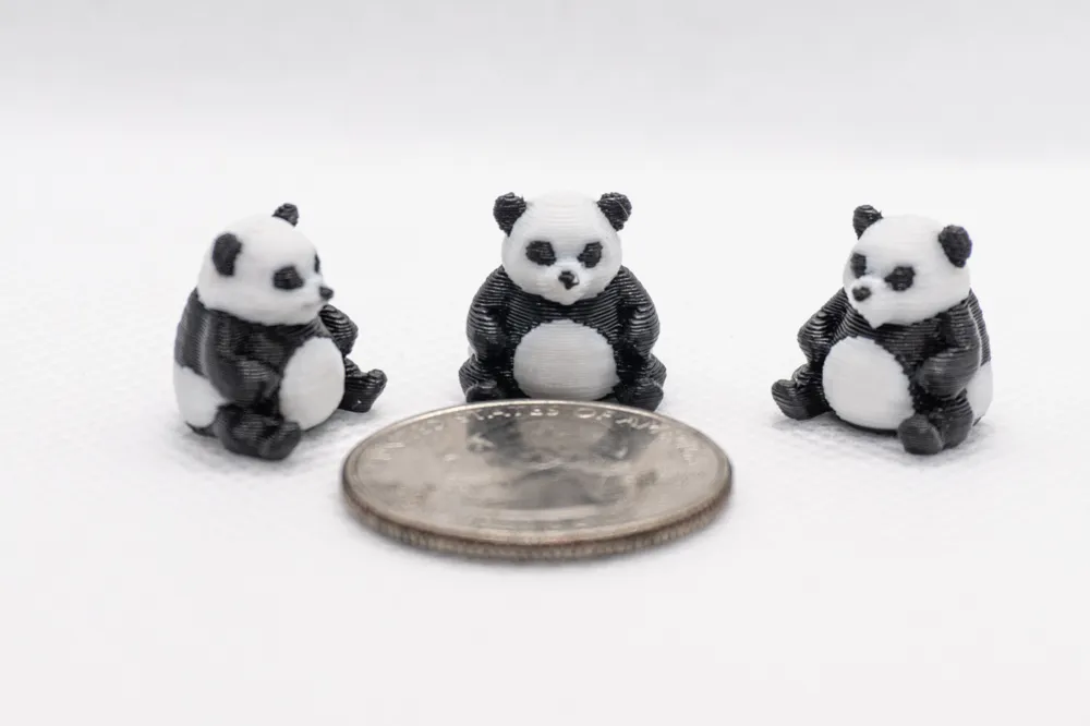 Model Magic Pandas Pocket Pandas—One Panda or 250 Pandas! by Creations By Clark MakerWorld ...