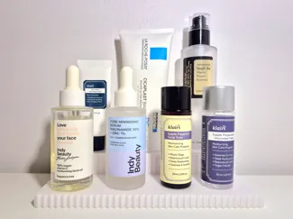 2 shelf toiletries organizer