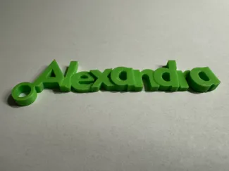 Schlüsselanhänger Alexandra 