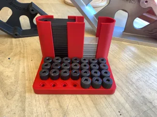 Fireball tool tab- and thumbscrew organizer/holder