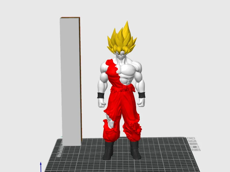 多色模型超级赛亚人狗空goku