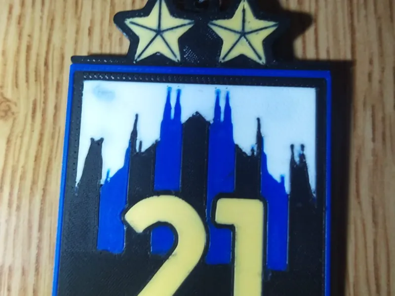 Inter 21 scudetto portachiavi