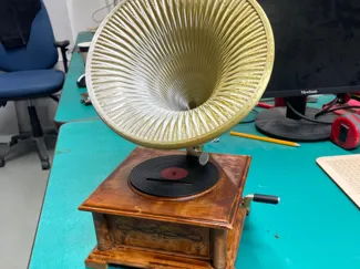 Piggy Bank Gramophone 