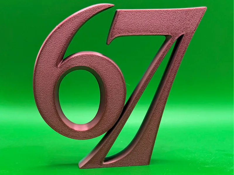 67 self standing sculpture desk & shelf decor