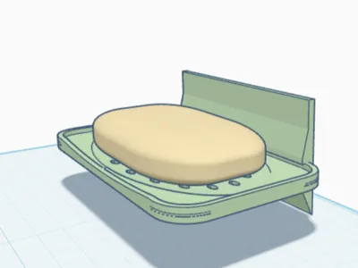 Removable Bathroom Soap Dish