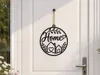 Home Wall Decor with Houses & Heart