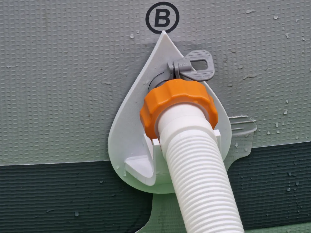 Pool hose/pipe holder for Bestway/Intex pool by zavaz MakerWorld