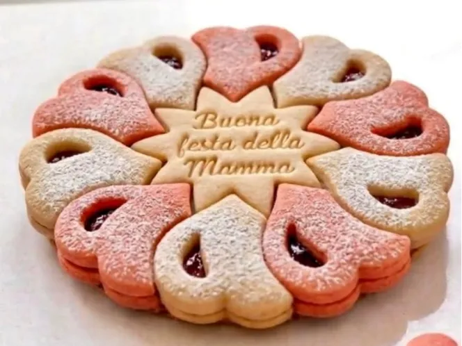 Heart Flower Cookie Cake Set