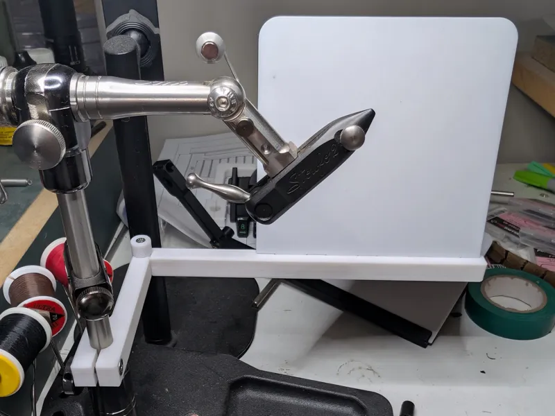 Fly Tying Vice BackPlate