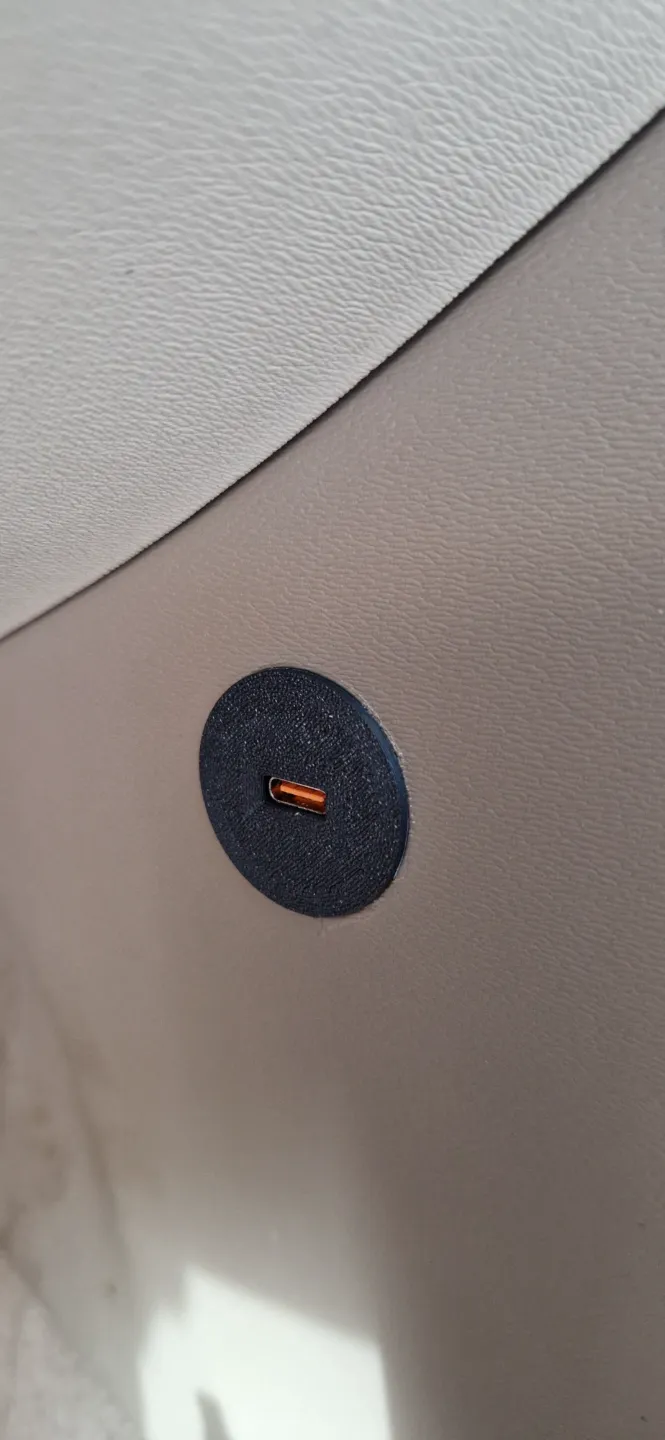 USB-C PD adapter holder
