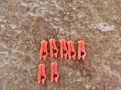 Patio Umbrella light clips