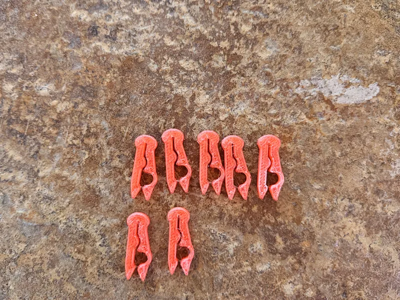 Patio Umbrella light clips