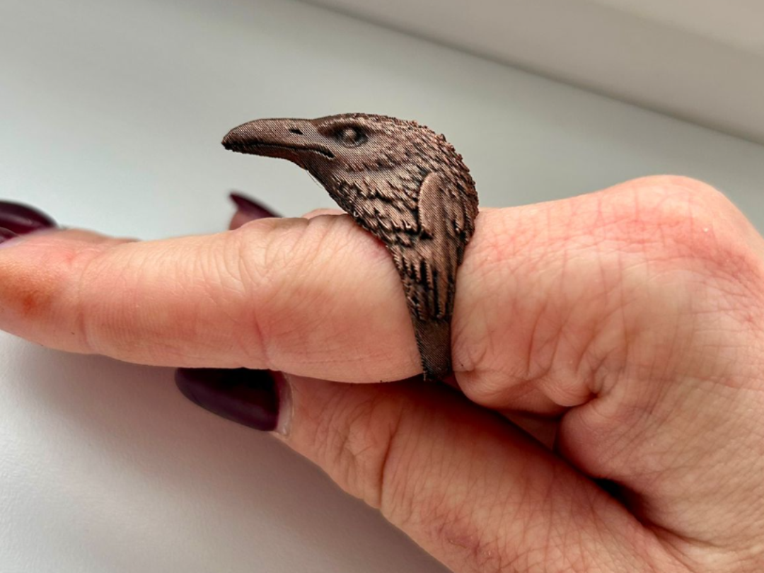 Raven Spirit Decorative Ring