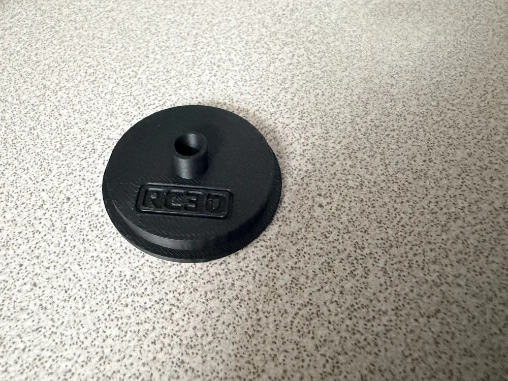 Simple 3-Piece Spring Clicker – Customizable Top - Free 3D Print Model ...