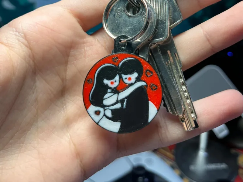 LOVERS Keychain – Keep Love Close!