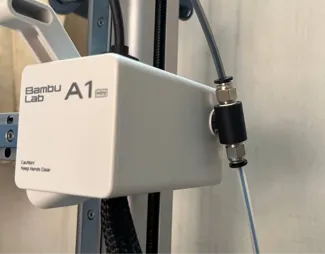 Dual PTFE Connector With Mount