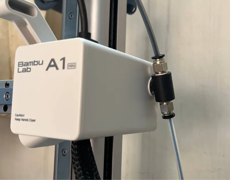 Dual PTFE Connector With Mount