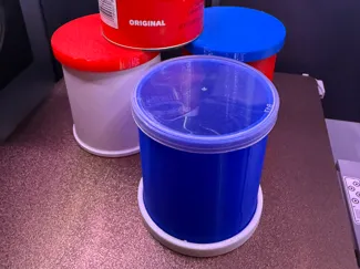 Storage Can with TPU Lid